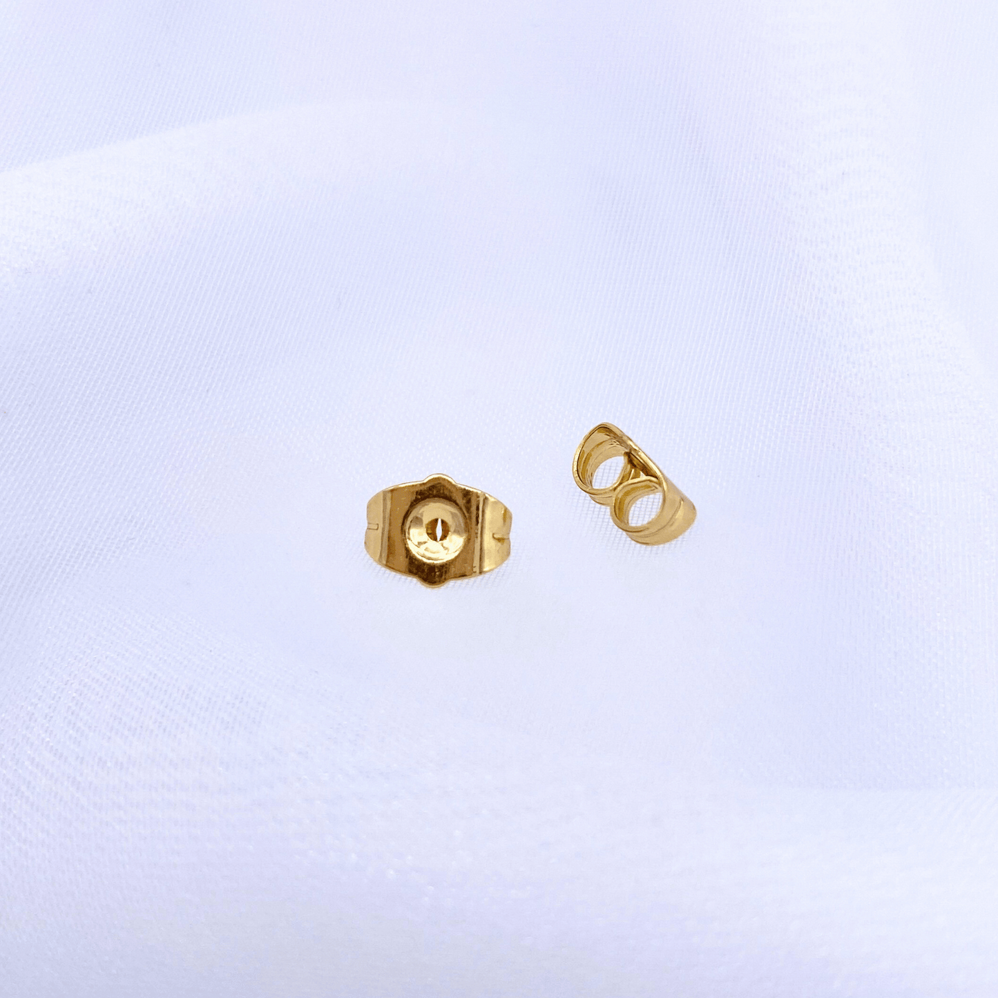 classic earring lock in gold