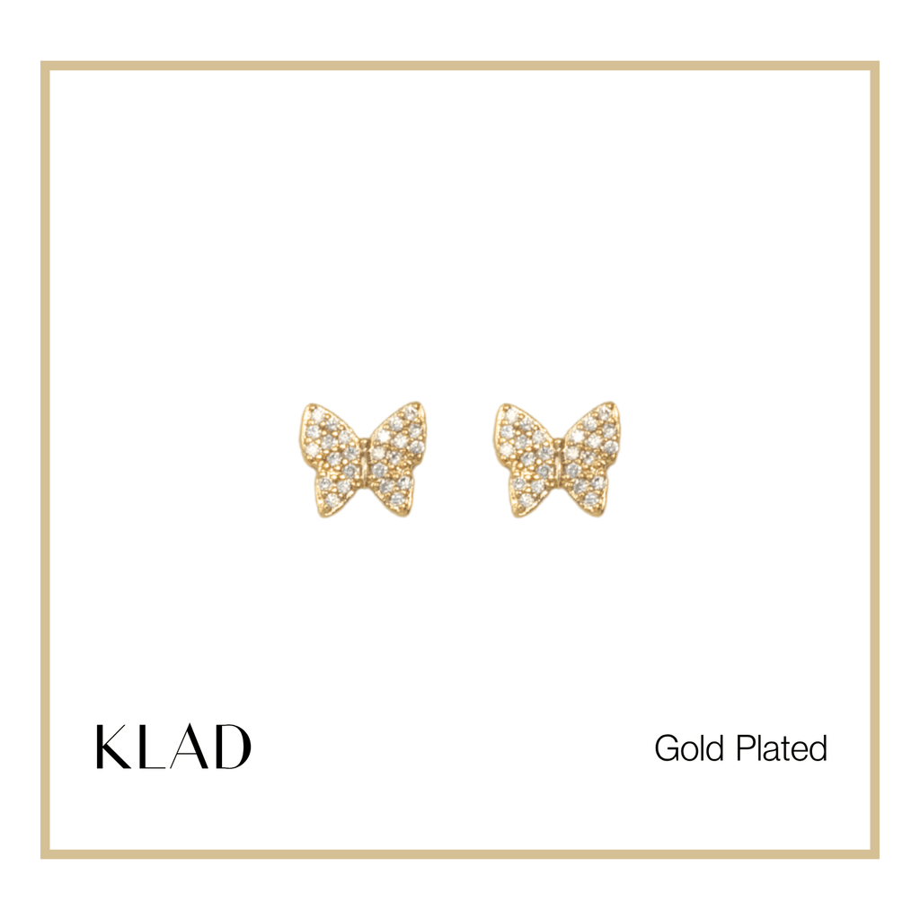 Mindy Stud Earrings in Gold