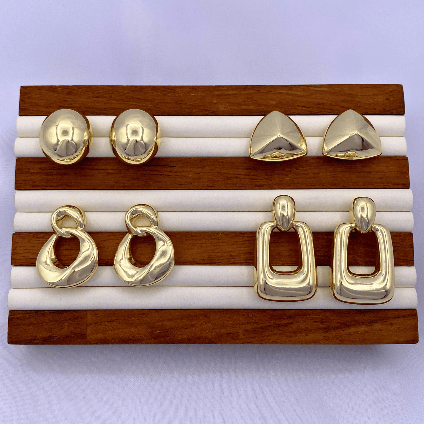 klad-c017 earrings in gold