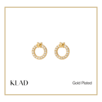 Mileen Stud Earrings in Gold