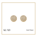Monica Stud Earrings in Gold