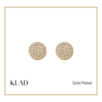 Monica Stud Earrings in Gold