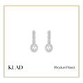 Elcie Set in Rhodium