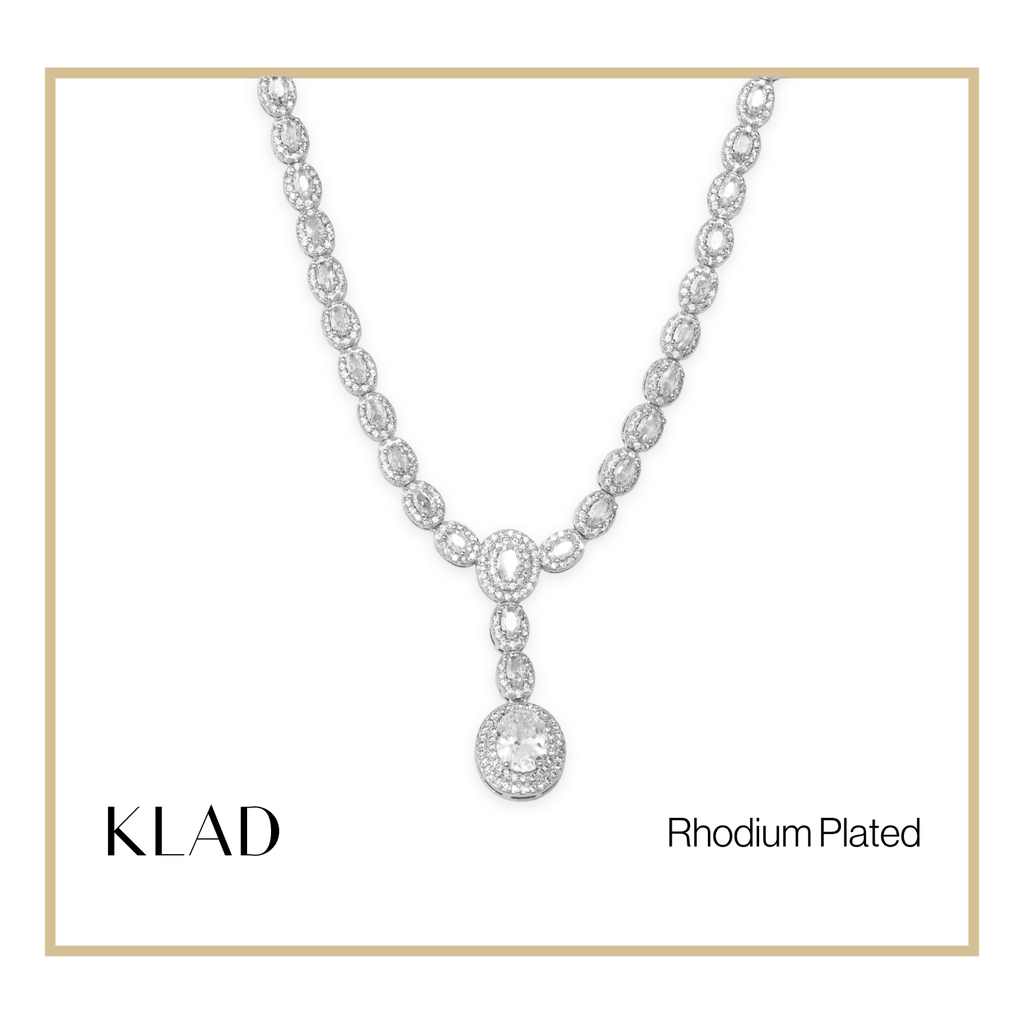 Elcie Set in Rhodium