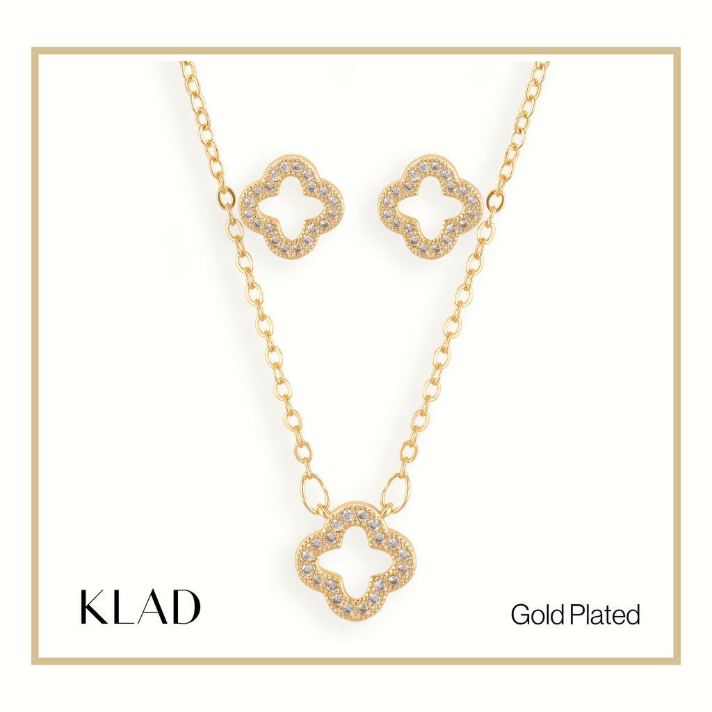 Mitzi Jewelry Set in Gold