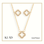 Mitzi Jewelry Set in Gold