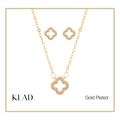 Mitzi Jewelry Set in Gold