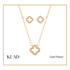 Mitzi Jewelry Set in Gold