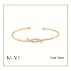 Teia Thin Bangles in Gold