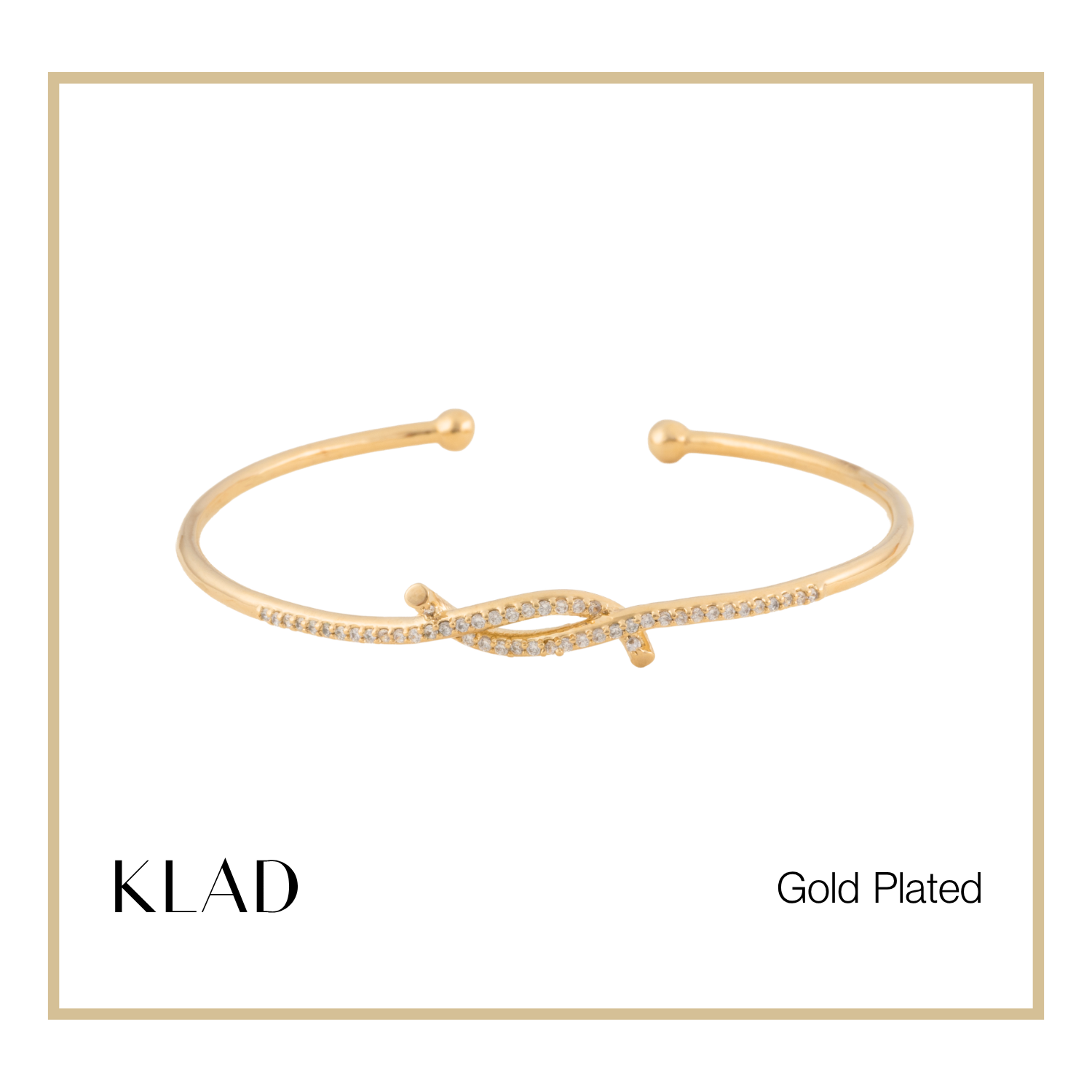 Teia Thin Bangles in Gold