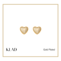 Mallory Stud Earrings in Gold