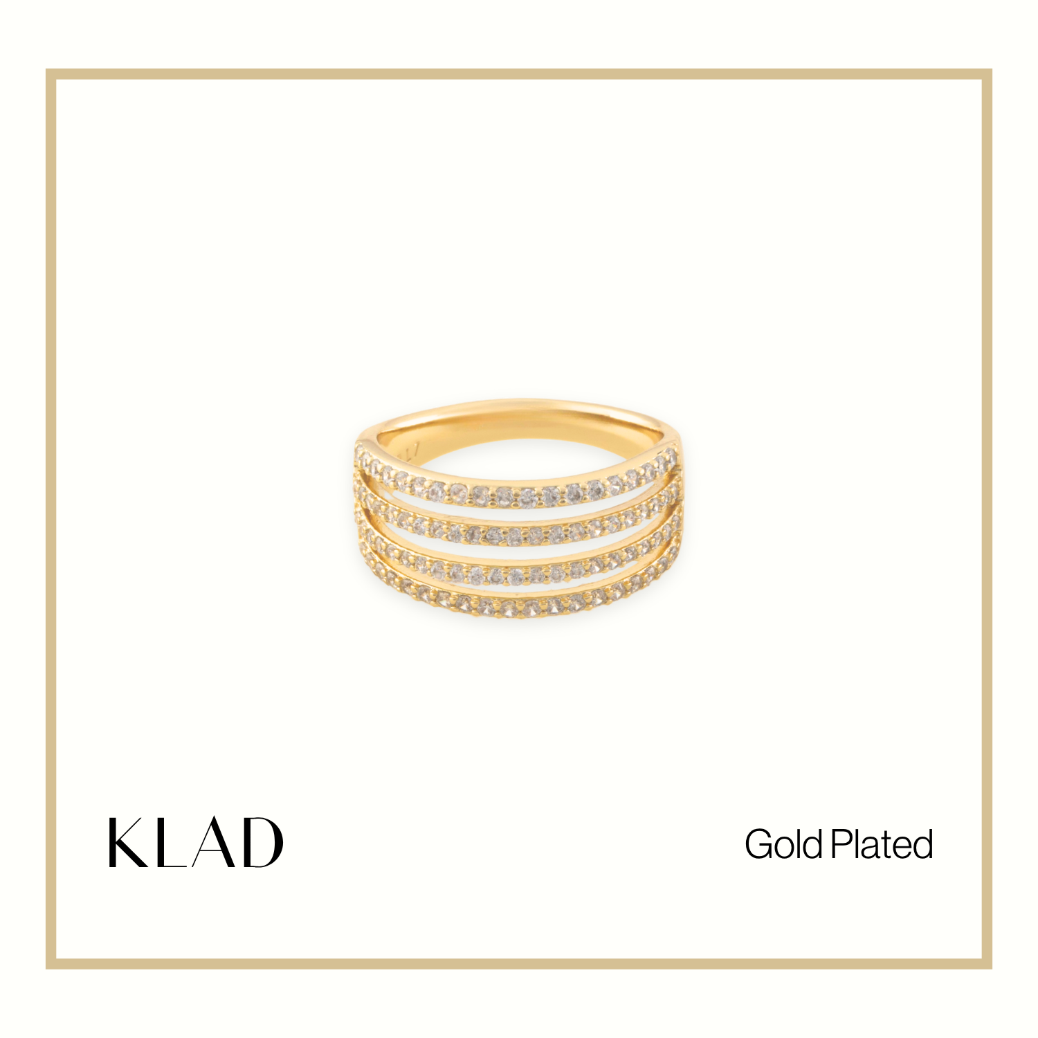 Uyselle Ring in Gold