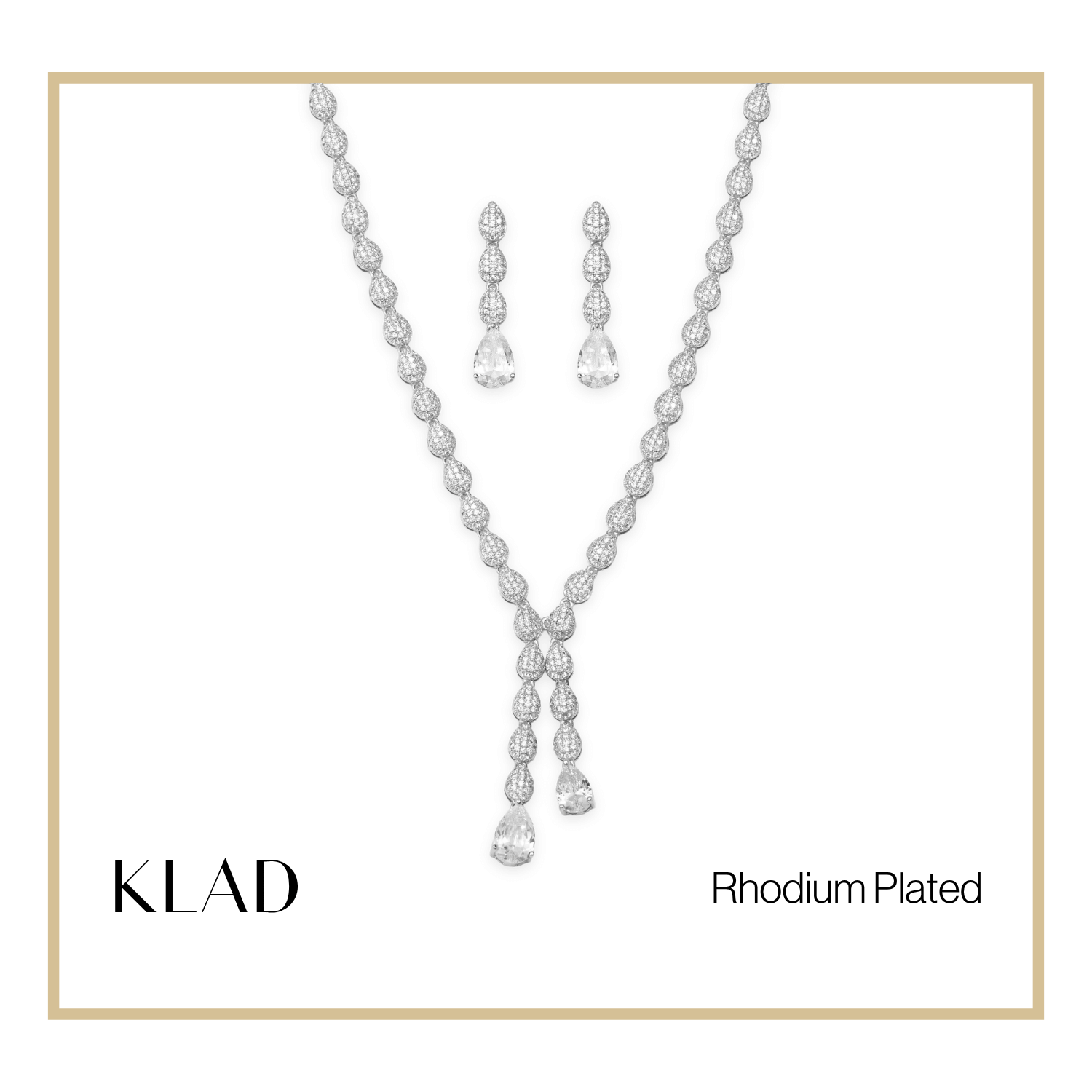 Edelyn Set in Rhodium