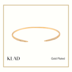 Taryn Thin Bangles in Gold
