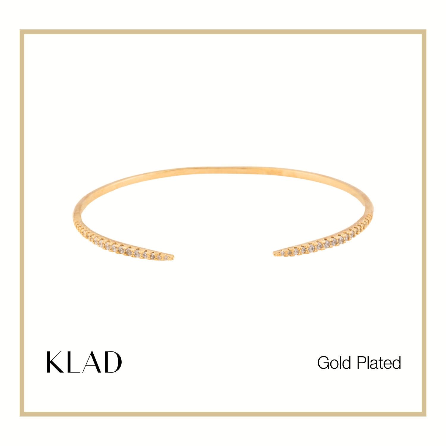 Taryn Thin Bangles in Gold