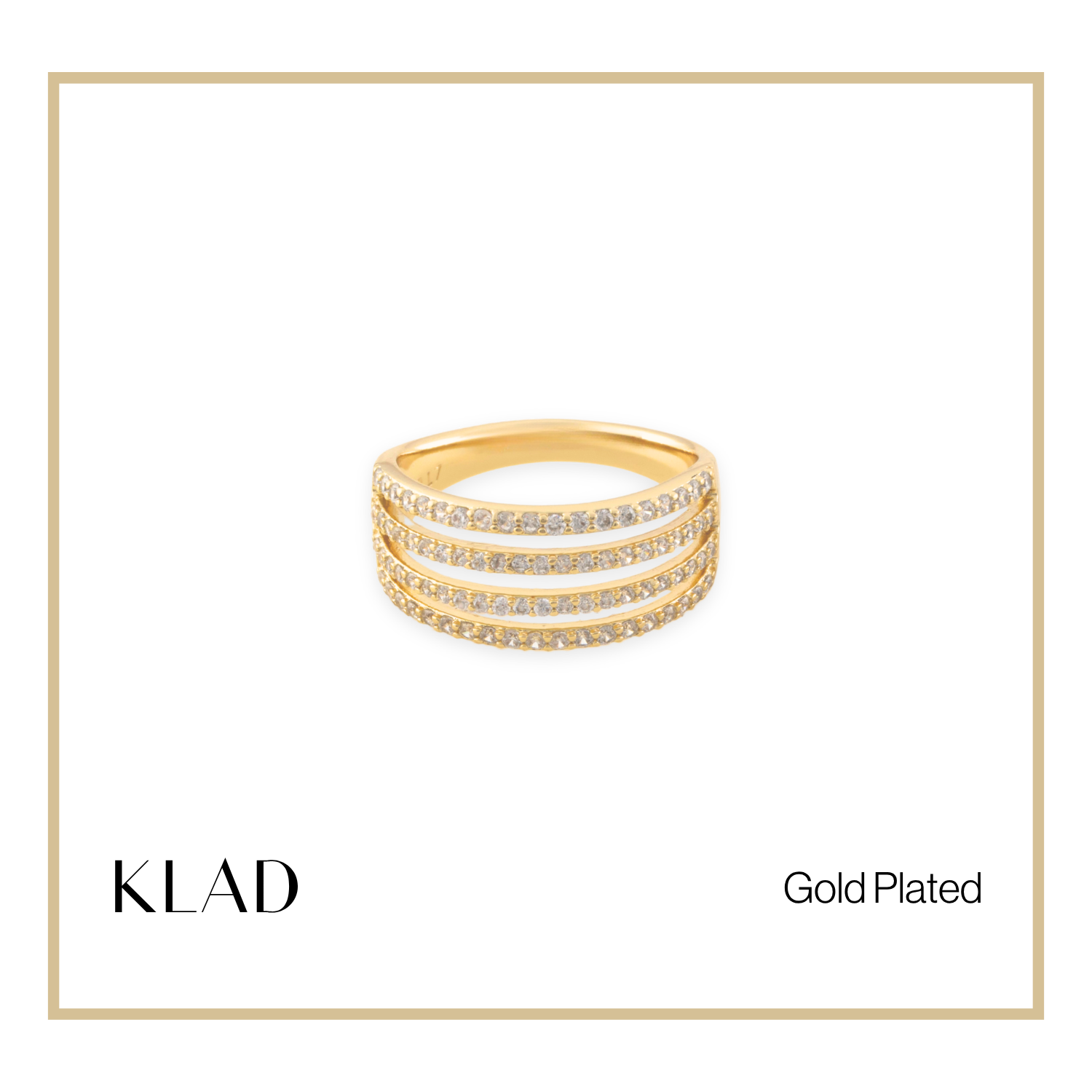 Uyselle Ring in Gold