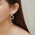KLAD-C016 Earrings in Gold