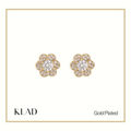 Jaeri Stud Earrings in Gold