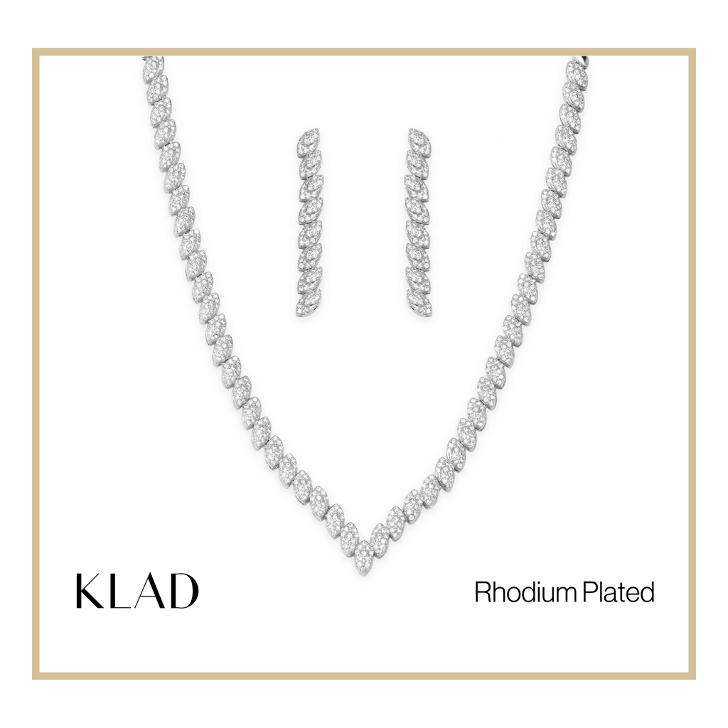 Elegance Set in Rhodium