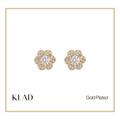 Jaeri Stud Earrings in Gold