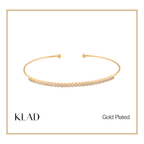 Tori Thin Bangles in Gold
