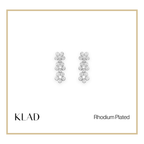 Evaleen Set in Rhodium