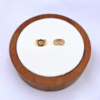 Classic Earring Lock in Gold