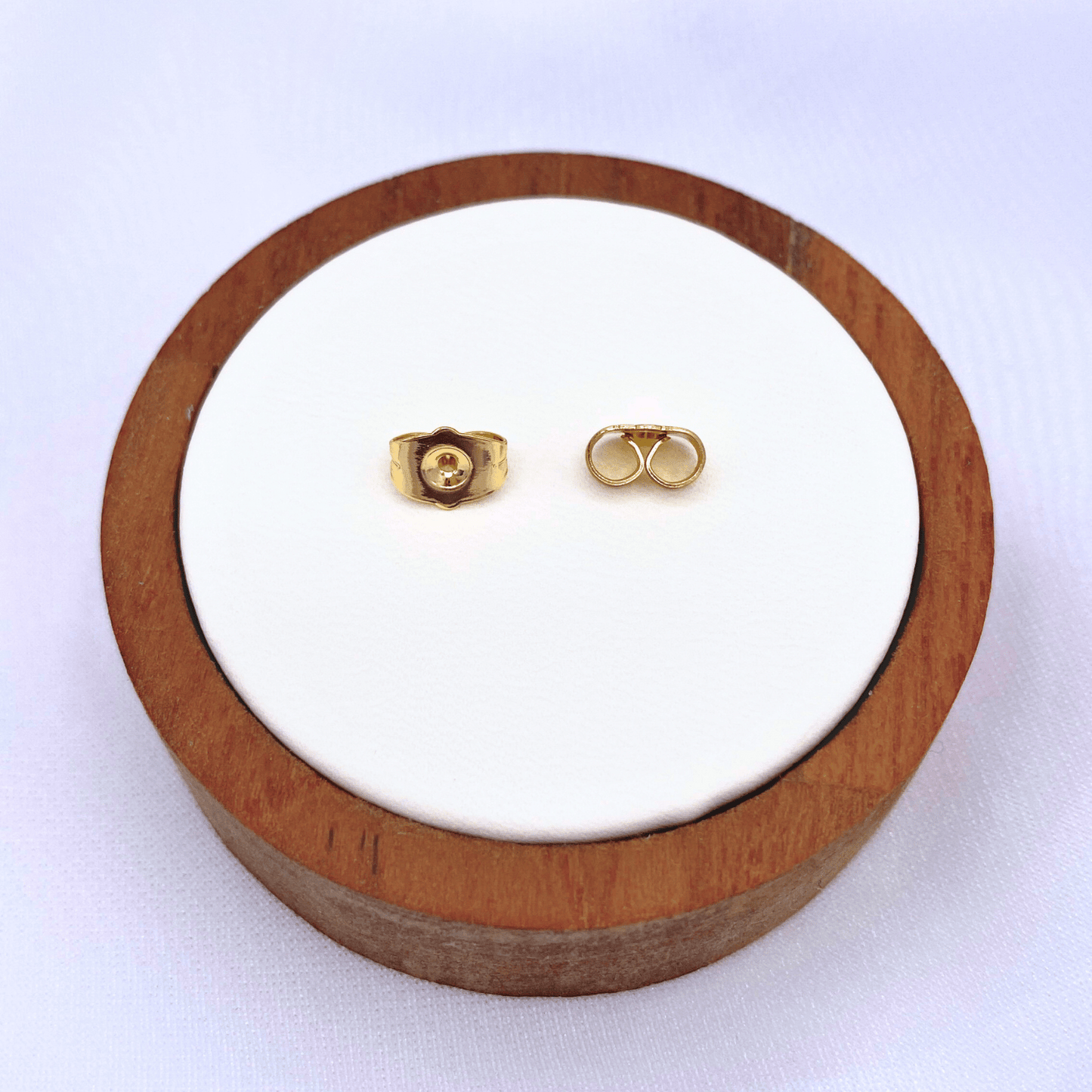 classic earring lock in gold