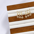 Xynelle Earrings in Gold