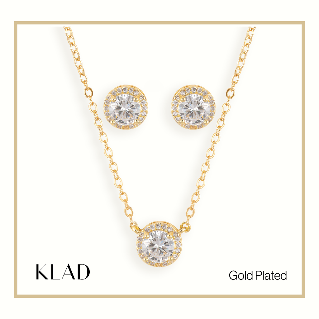 Shina Jewelry Set in Gold