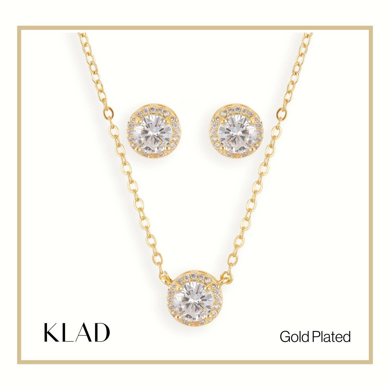 Shina Jewelry Set in Gold