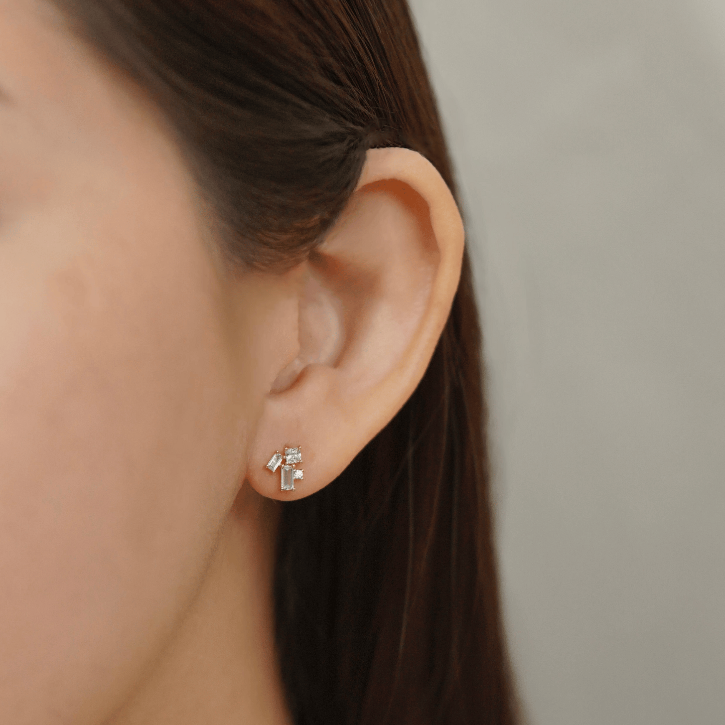 bridget, betsy, belinda   earrings in gold