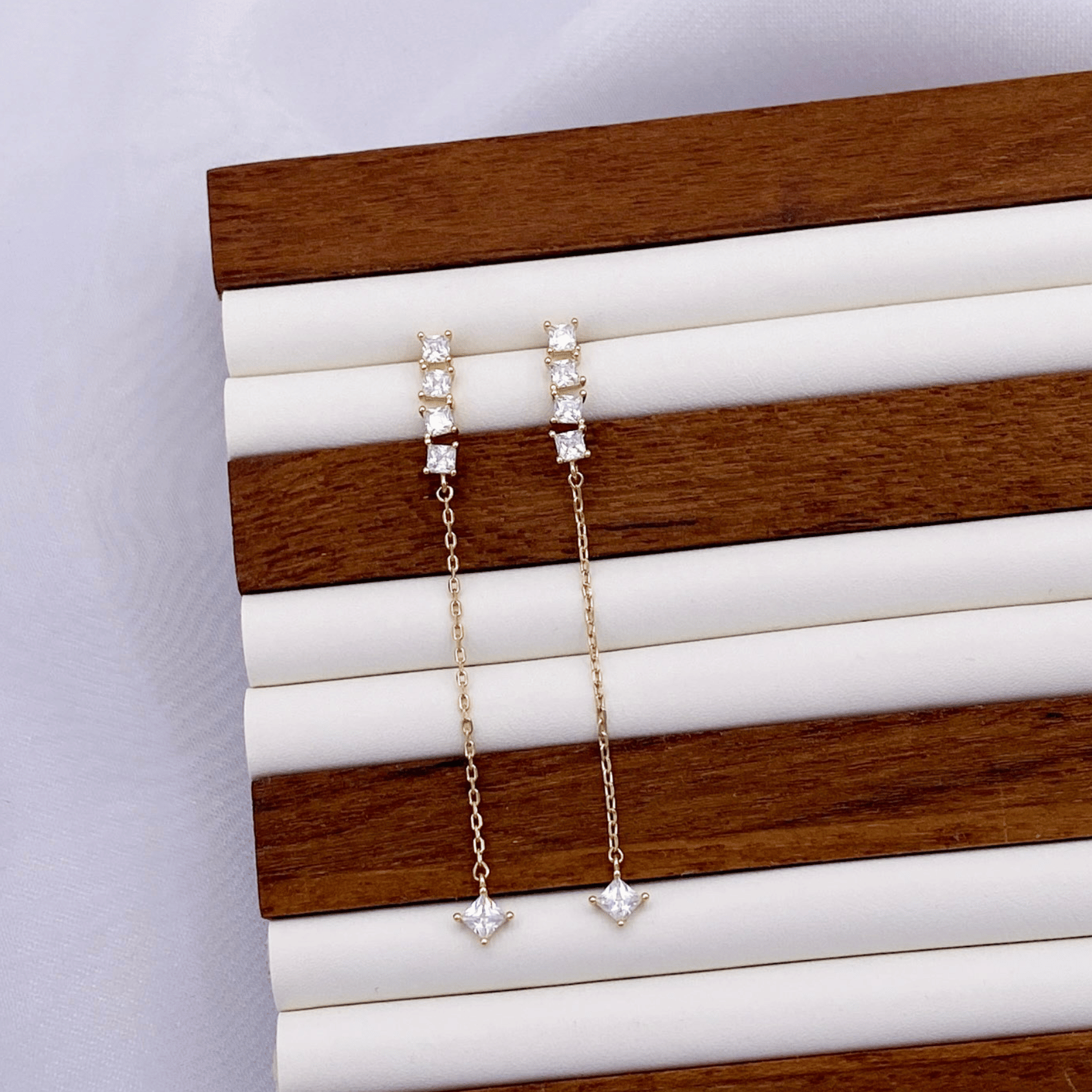 Berenice Earrings in Gold