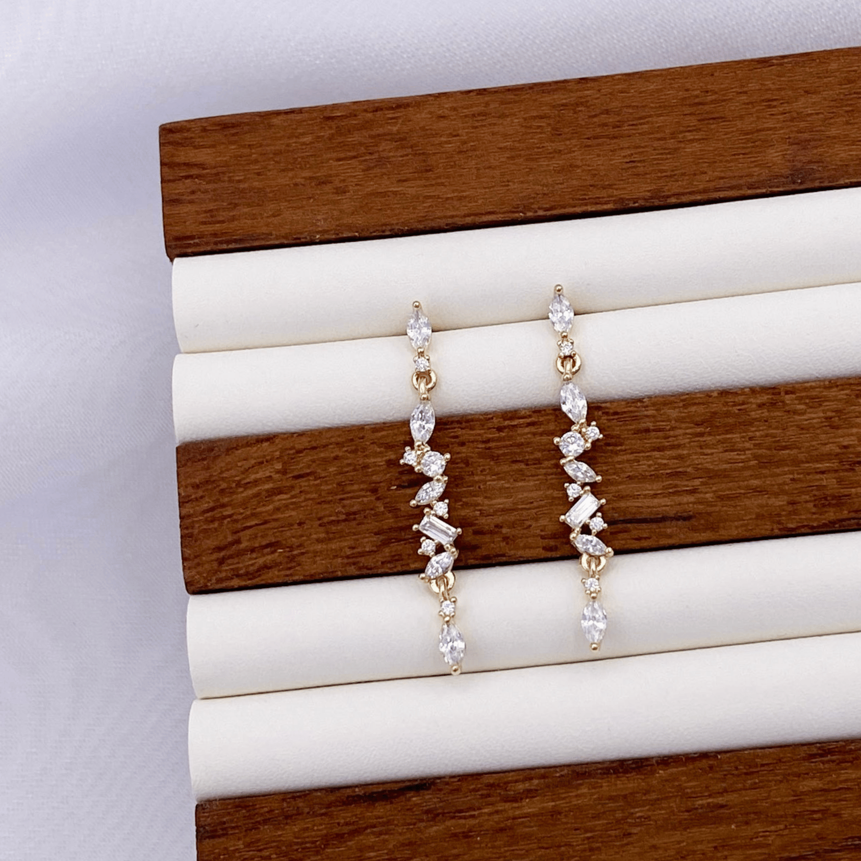 Bria Earrings in Gold