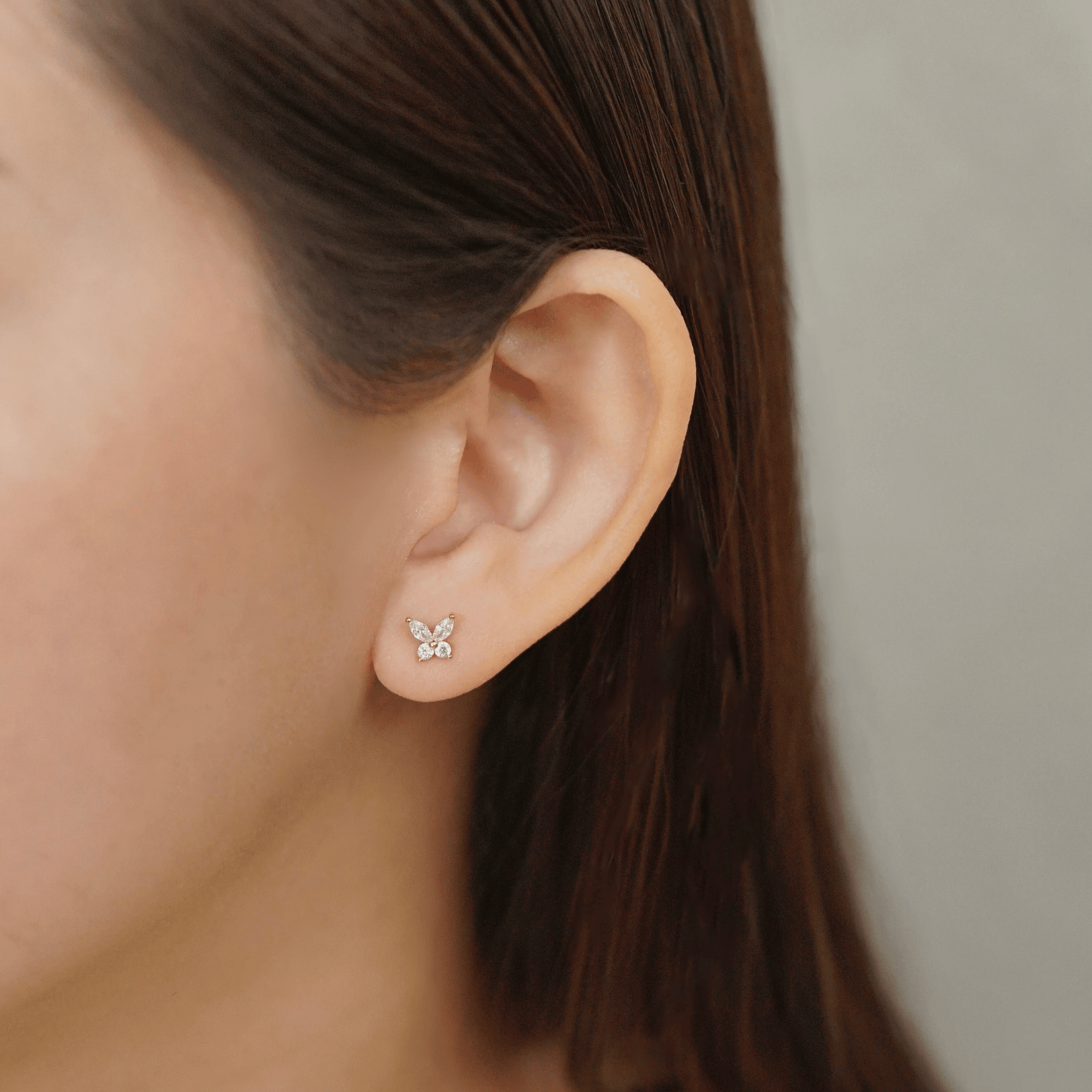 bridget, betsy, belinda   earrings in gold
