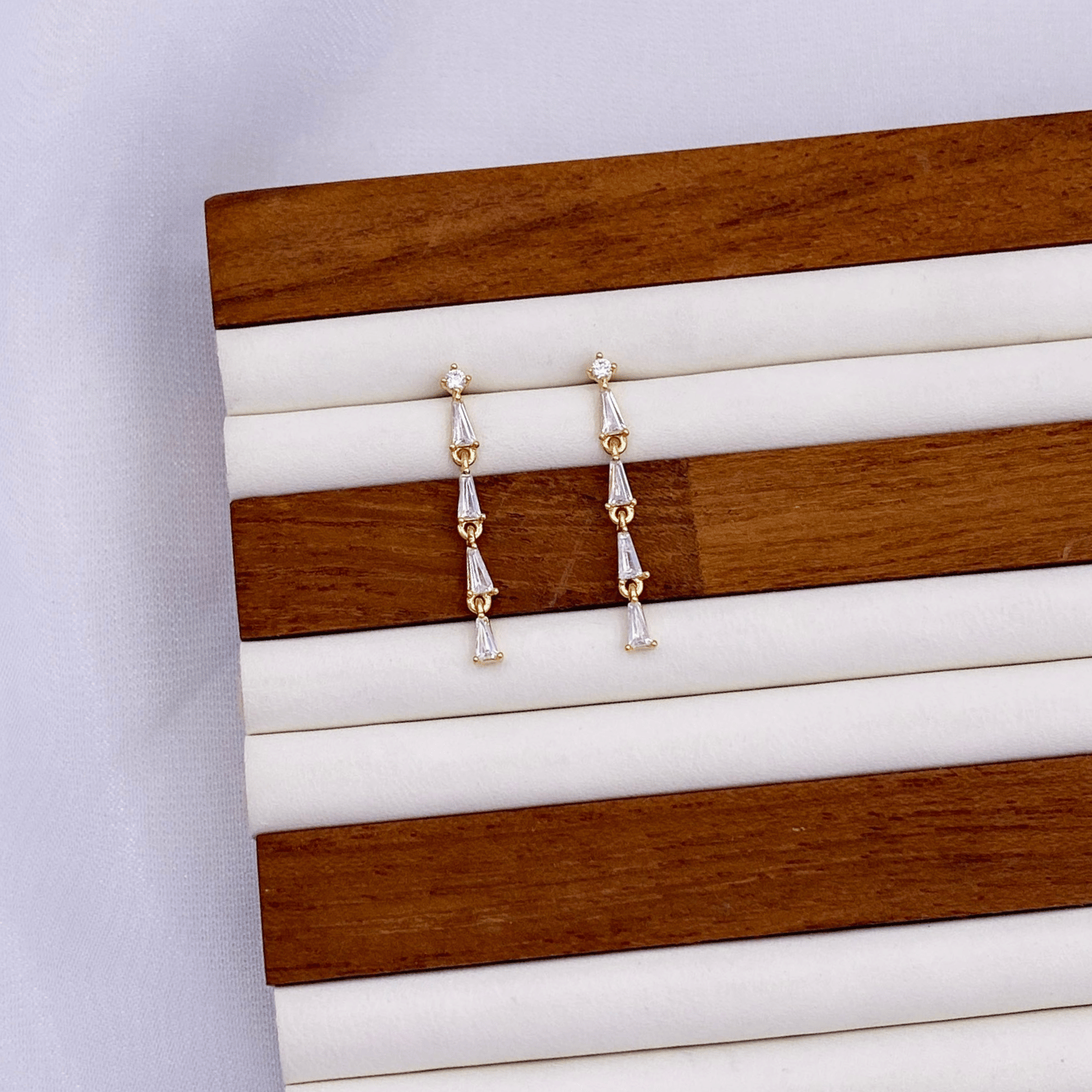 Brinley Earrings in Gold