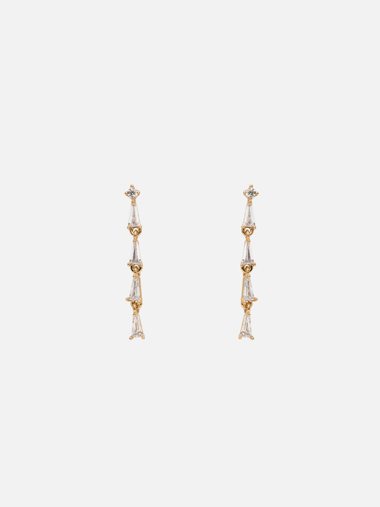 Brinley Stud Earrings in Gold