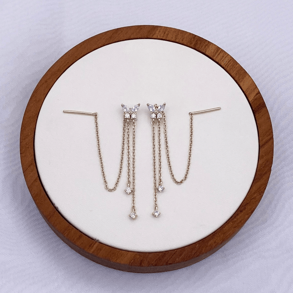 Brynn Earrings in Gold