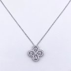 Orinella Necklace in Rhodium
