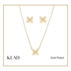 Caldris Jewelry Set in Gold