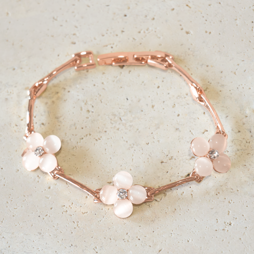 Chizelle Bracelet in Rose Gold