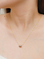 Chandrae Pendant Necklace in Gold
