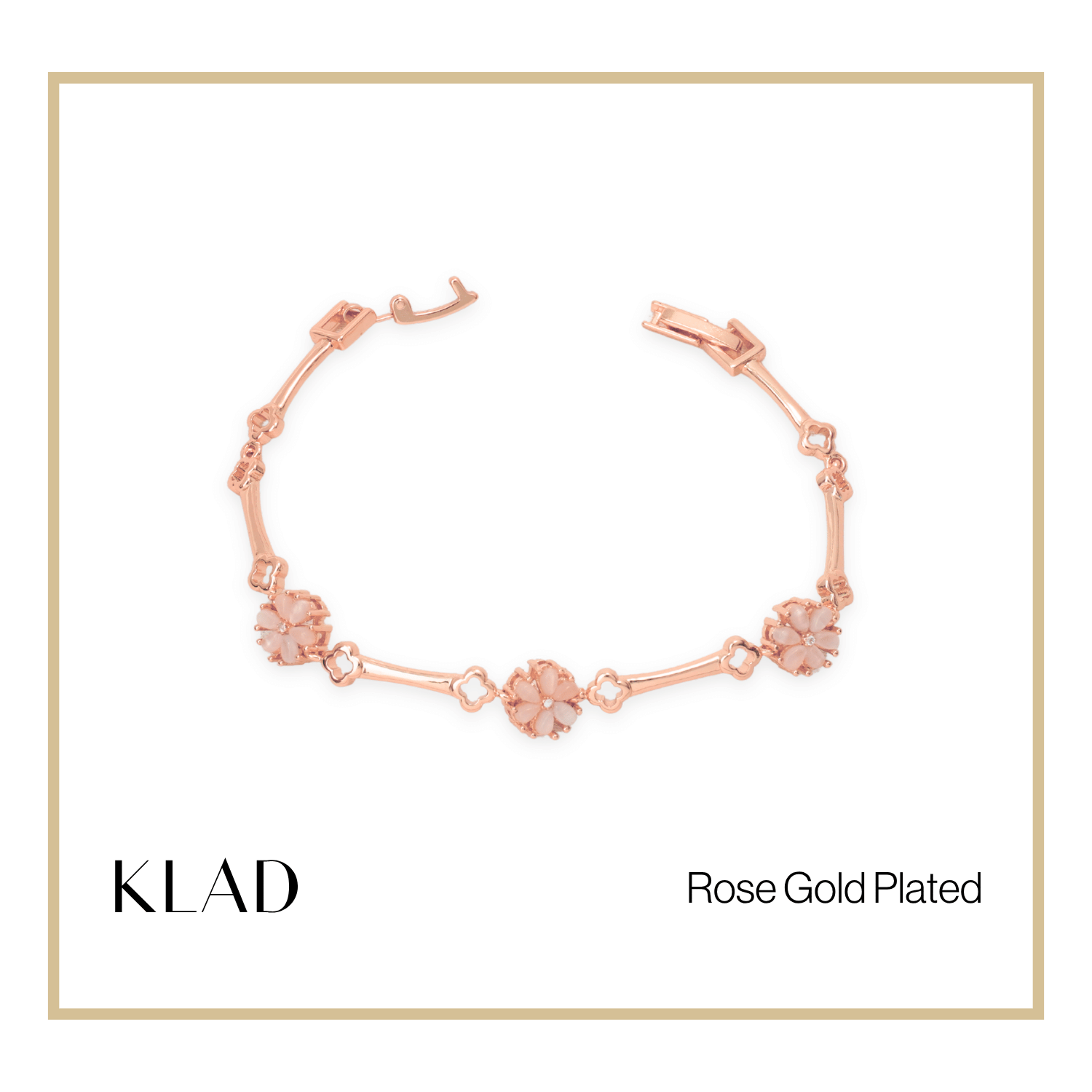 Charlie Bracelet in Rose Gold