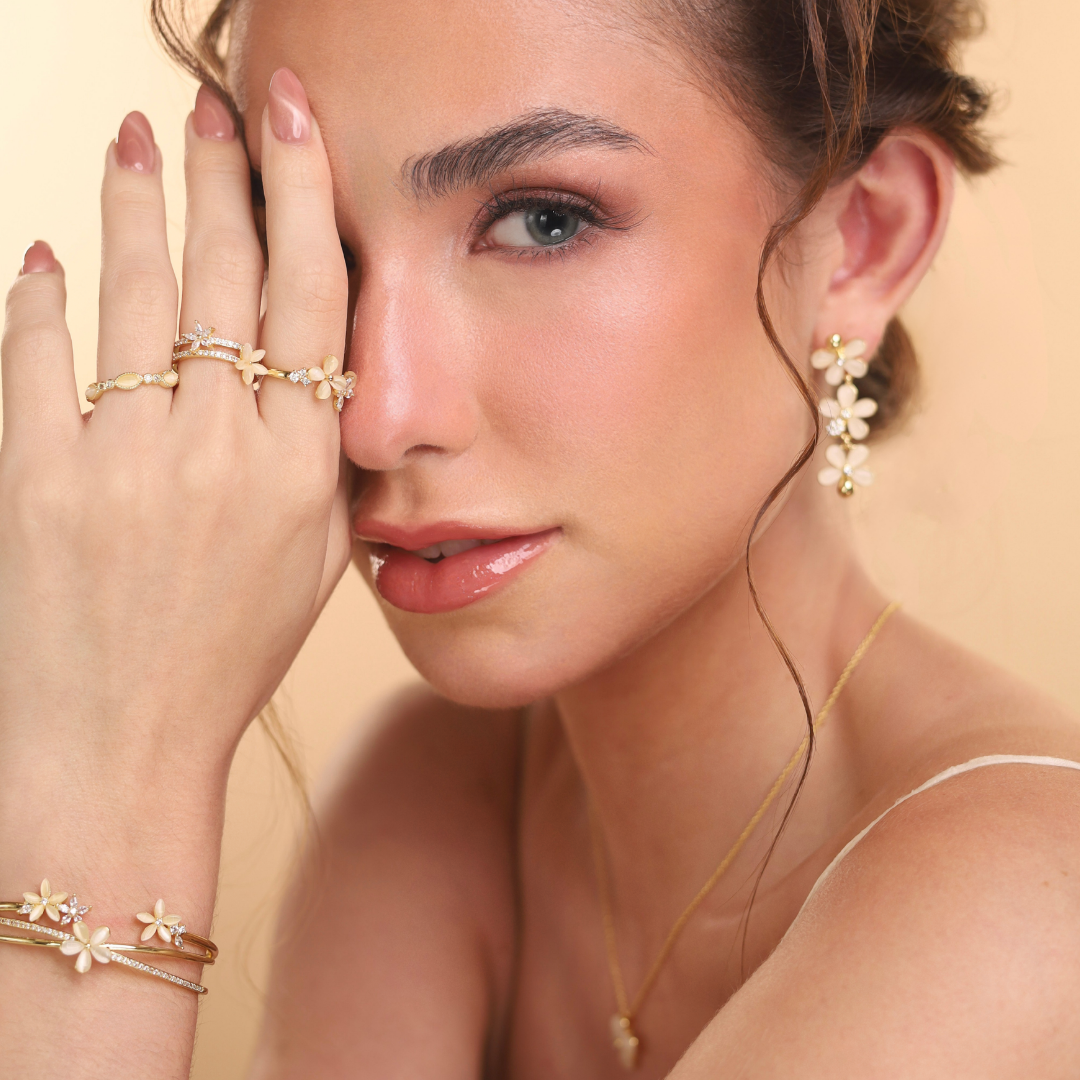 Carolyn Earrings in Gold