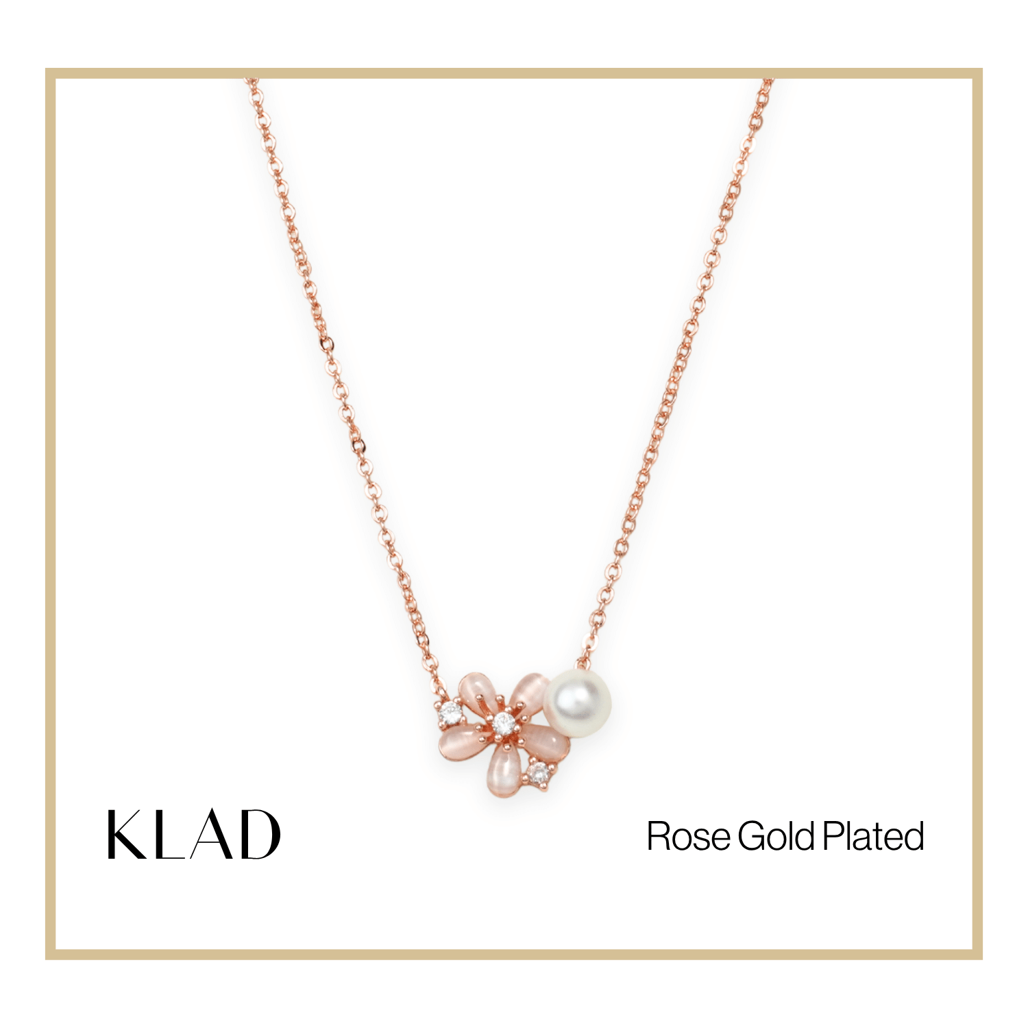 Clarynth Jewelry Set in Rose Gold