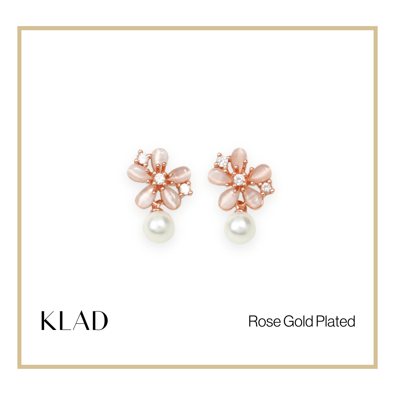 Clarynth Jewelry Set in Rose Gold