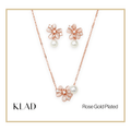 Clarynth Jewelry Set in Rose Gold