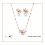 Clarynth Jewelry Set in Rose Gold