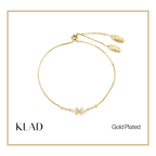 Corvynne Adjustable Bracelet in Gold