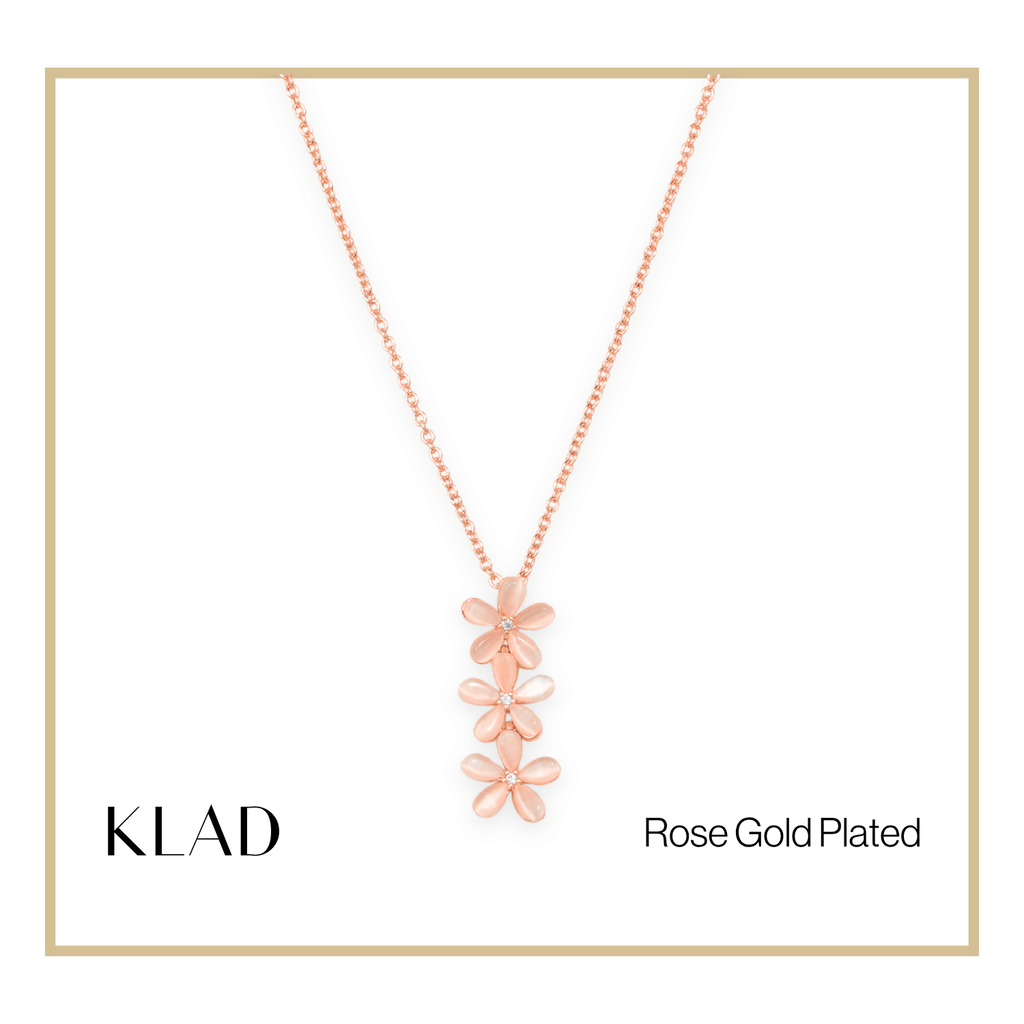 Crianna Jewelry Set in Rose Gold